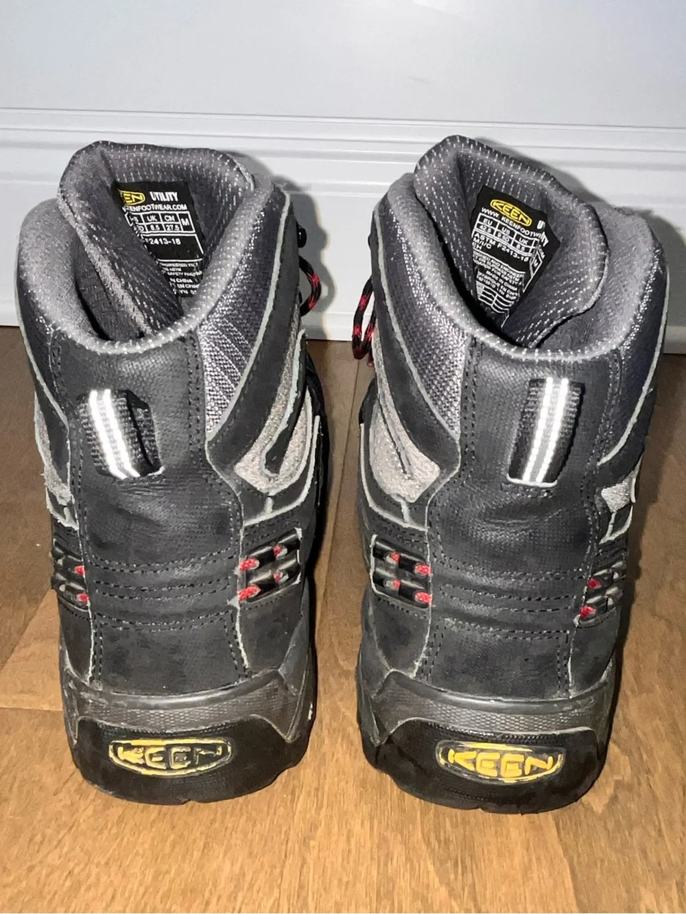 Keen Utility Safety Toe Hiking / Work Boots ASTM F2413-18 Size 9.5 D